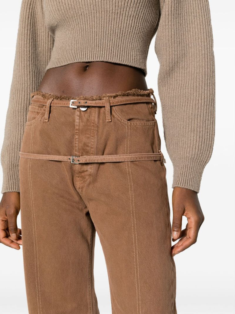 Brown Le De NÃ_x0083_Â®mes Caraco Jeans