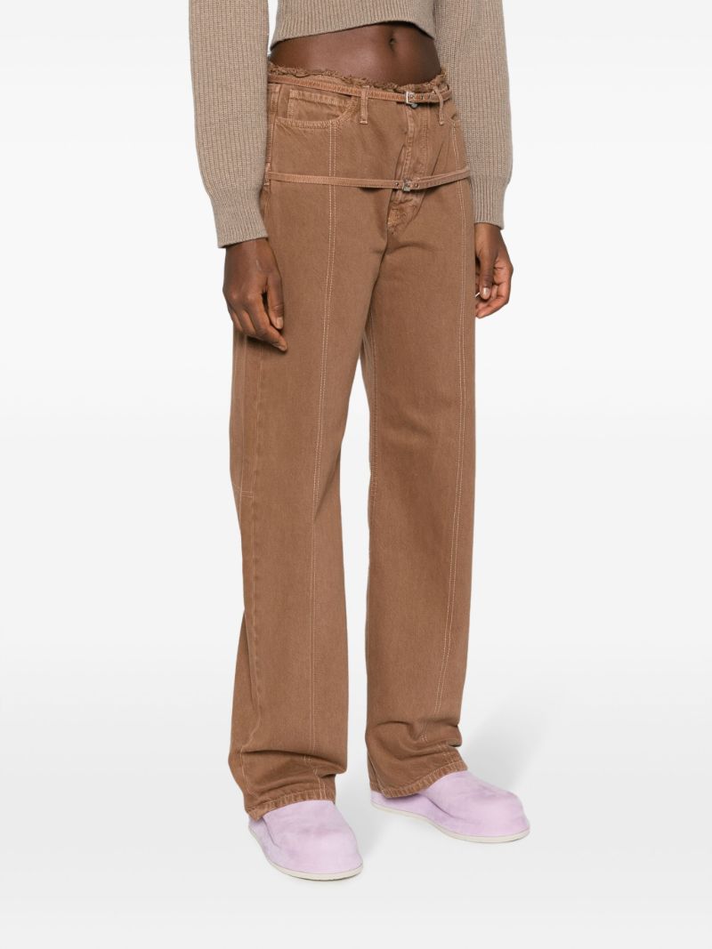Brown Le De NÃ_x0083_Â®mes Caraco Jeans