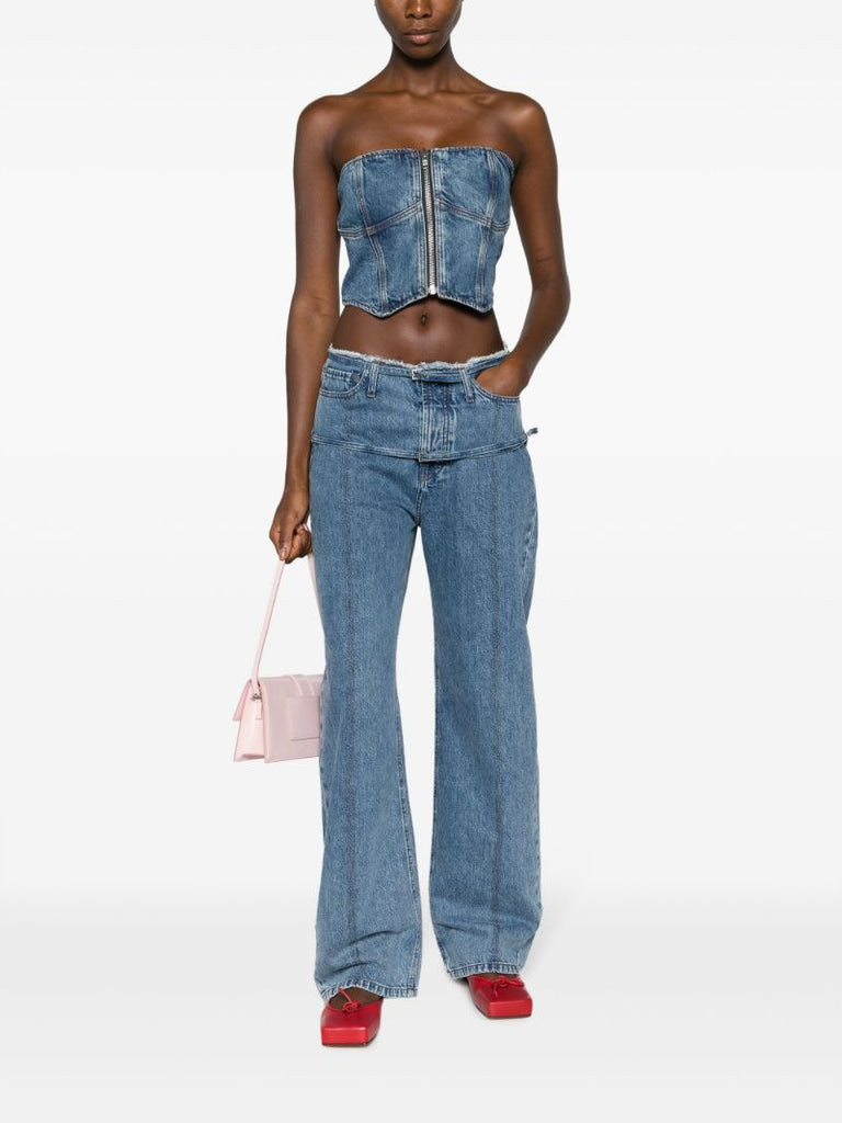 Blue Le De NÃ_x0083_Â®mes Caraco Jeans