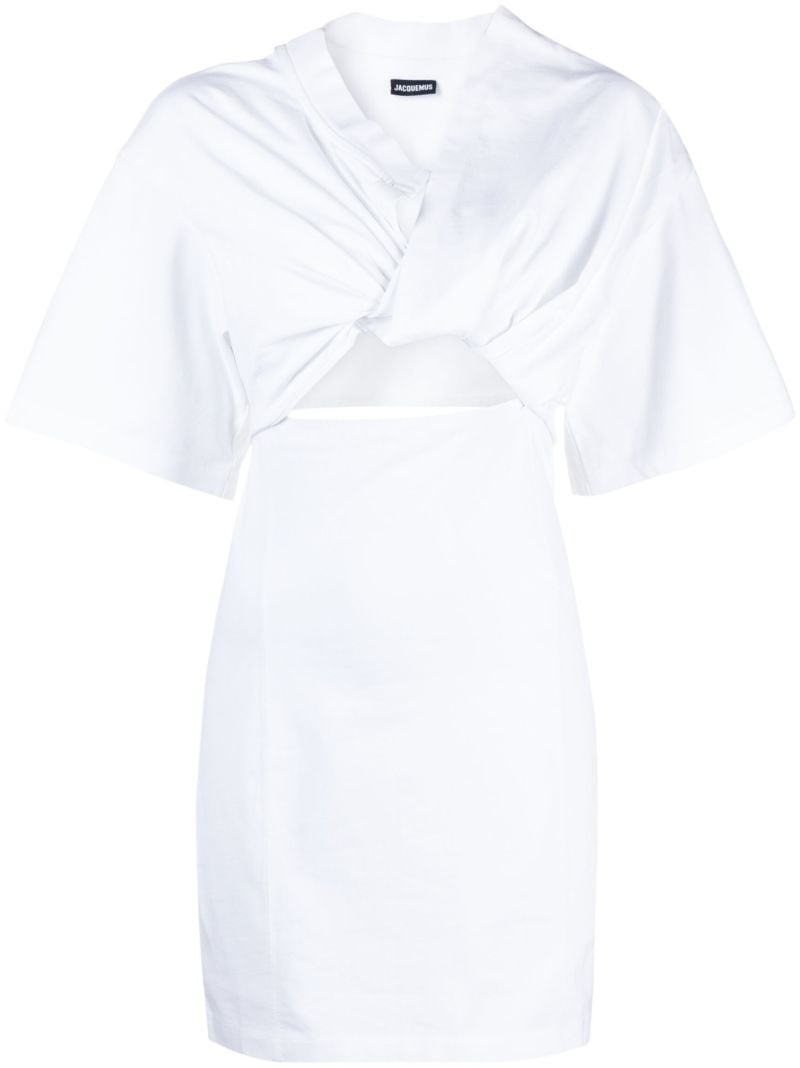 White La Robe Bahia Cotton Mini Dress