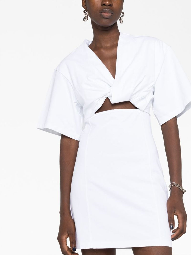 White La Robe Bahia Cotton Mini Dress