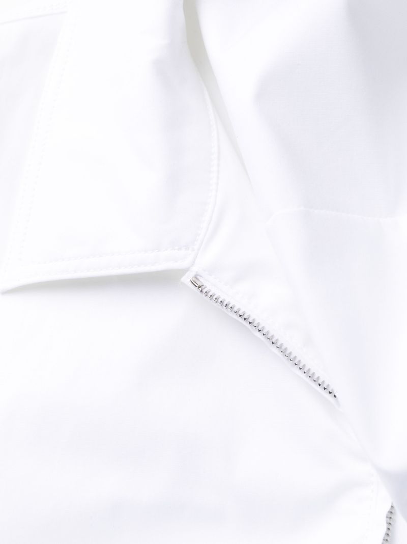 White La Robe Galliga Asymmetric Shirt Dress