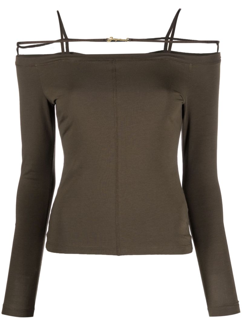 Brown Le T-shirt Sierra Cotton Top