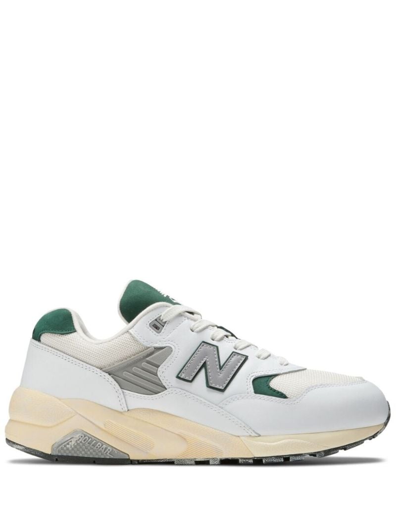 White 580 Leather Sneakers