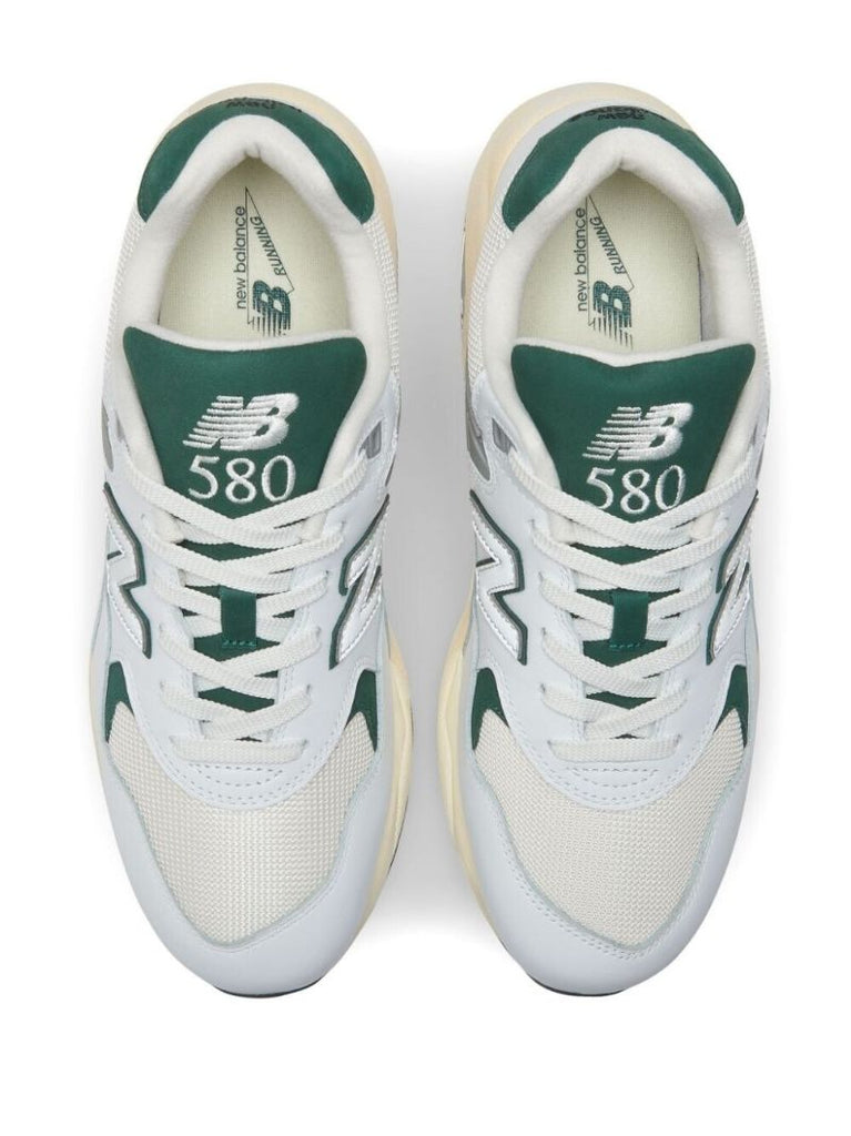 White 580 Leather Sneakers
