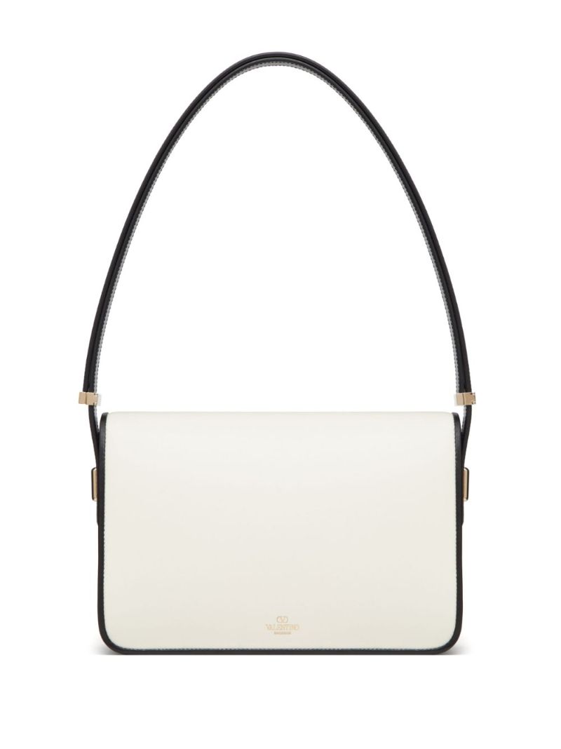 White Vlogo Shoulder Bag