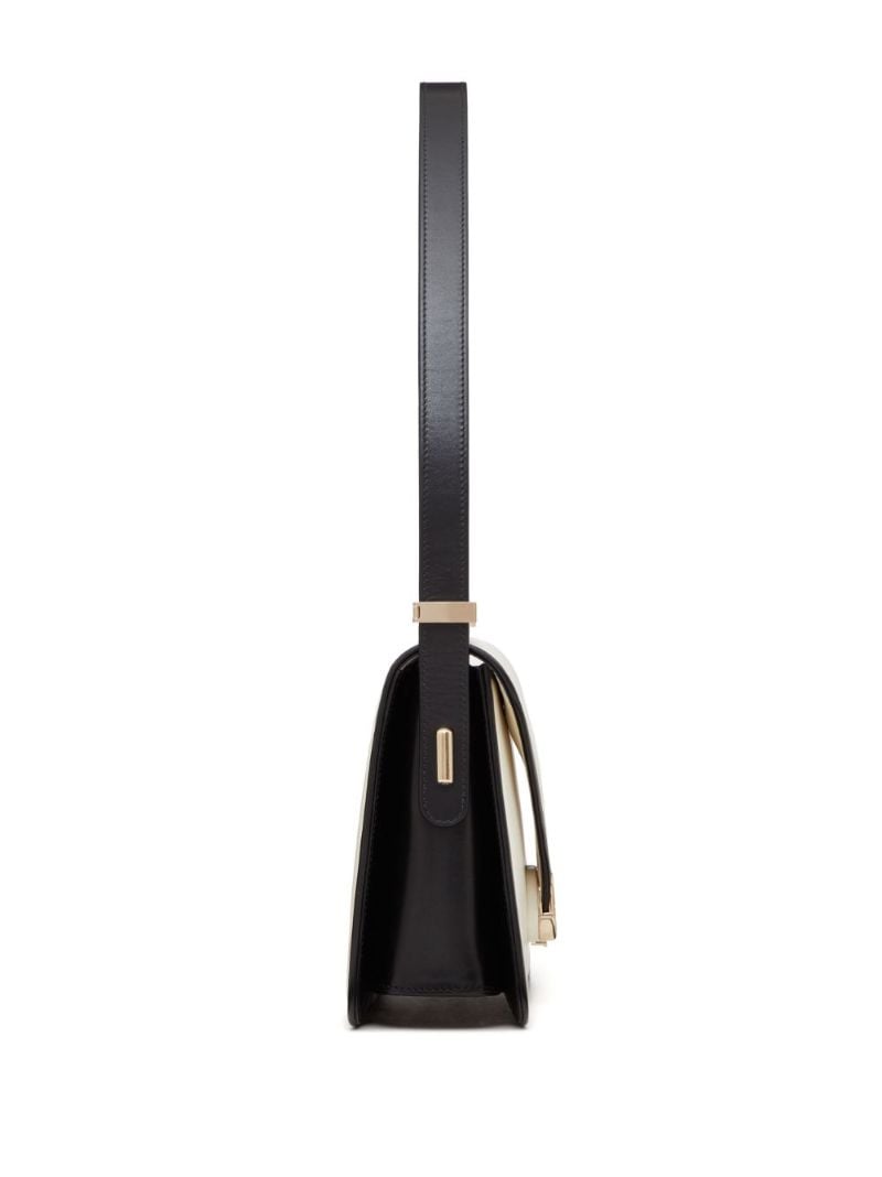 White Vlogo Shoulder Bag
