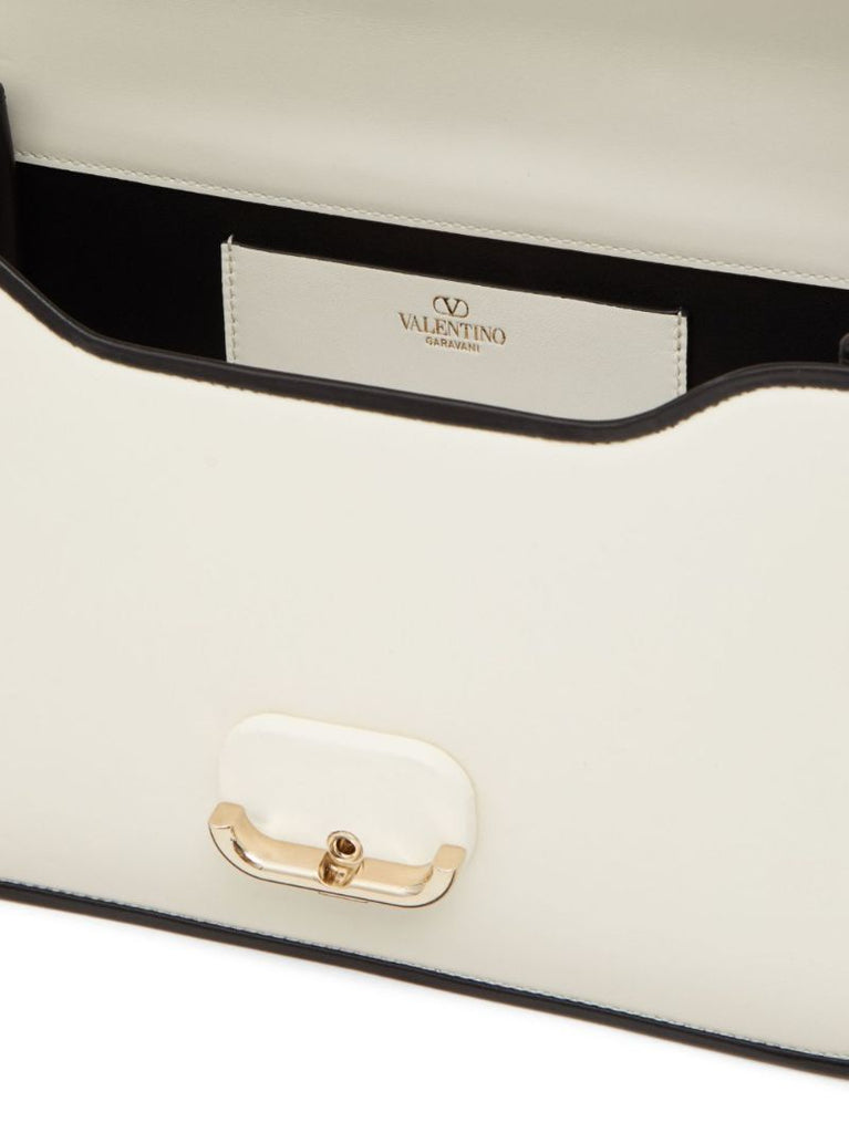 White Vlogo Shoulder Bag