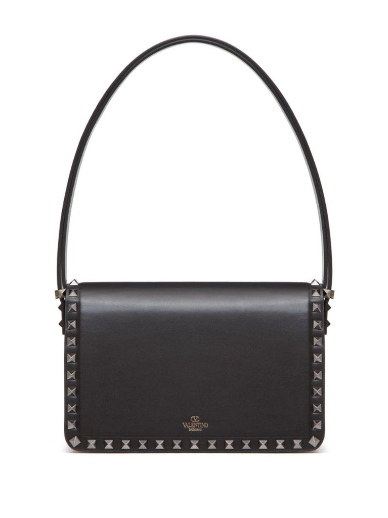 Black Rockstud23 Shoulder Bag