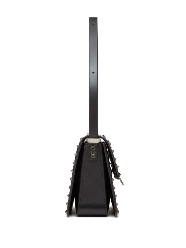 Black Rockstud23 Shoulder Bag