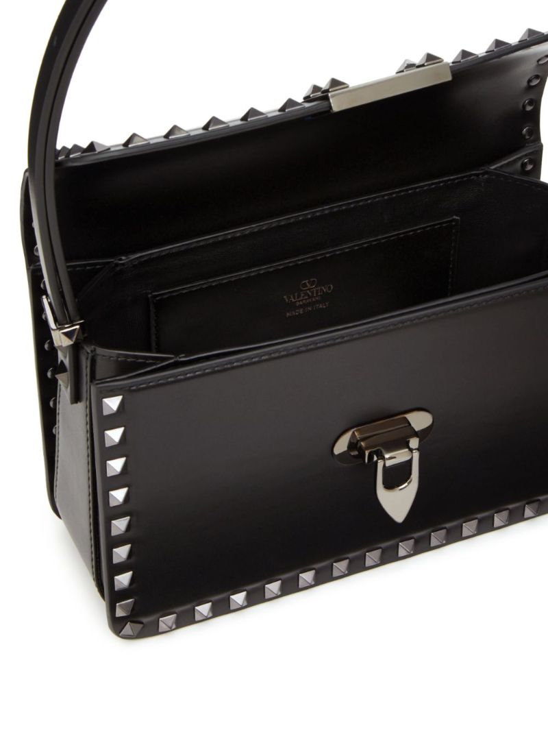 Black Rockstud23 Shoulder Bag