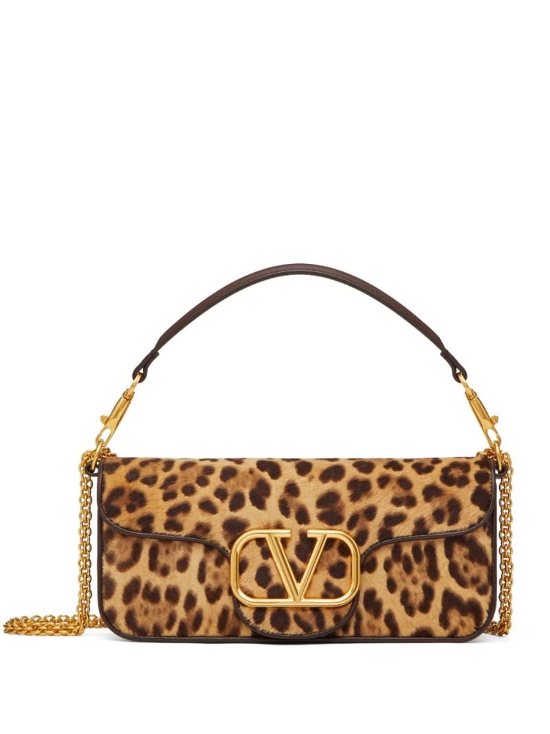 Brown LocÃ_x0083_Â² Leopard-print Shoulder Bag