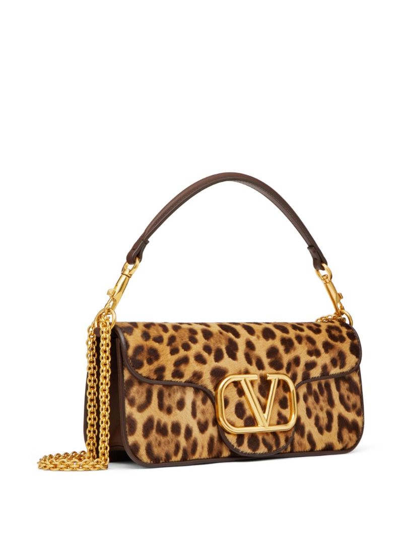 Brown LocÃ_x0083_Â² Leopard-print Shoulder Bag
