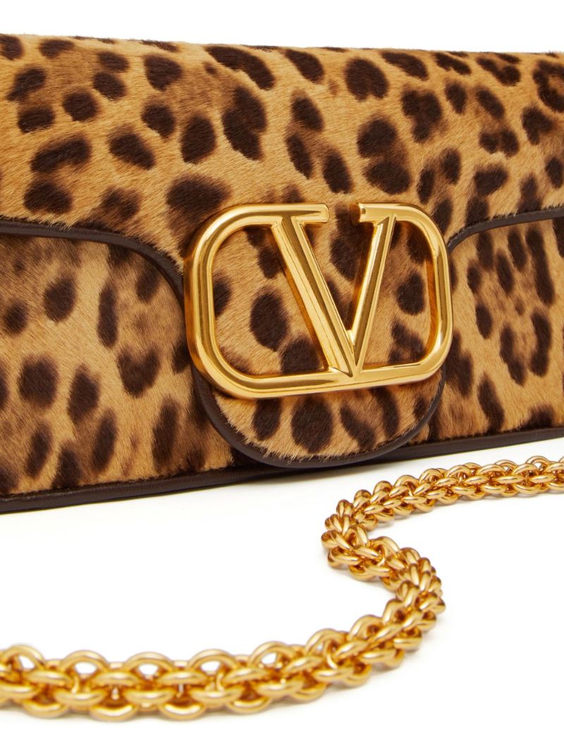 Brown LocÃ_x0083_Â² Leopard-print Shoulder Bag