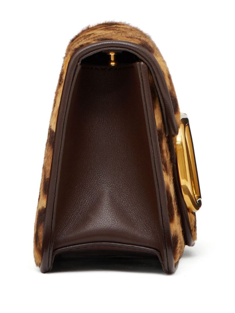 Brown LocÃ_x0083_Â² Leopard-print Shoulder Bag