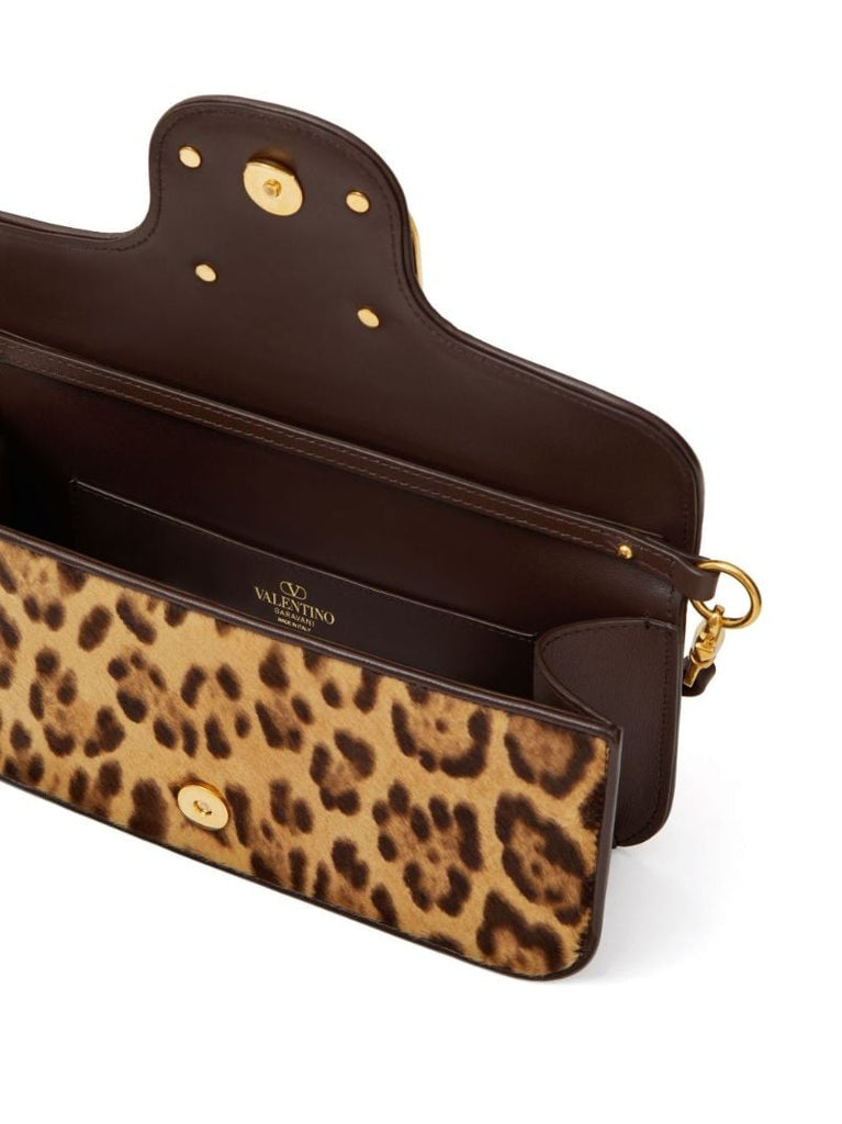 Brown LocÃ_x0083_Â² Leopard-print Shoulder Bag