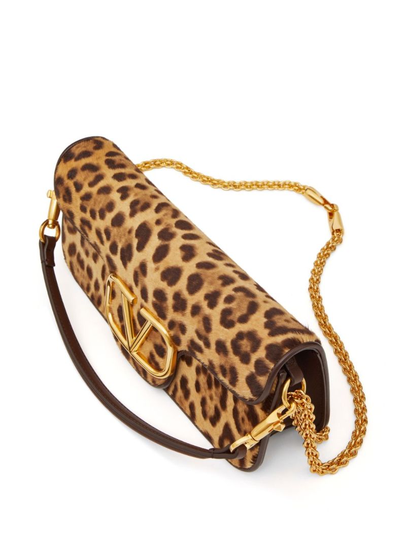 Brown LocÃ_x0083_Â² Leopard-print Shoulder Bag