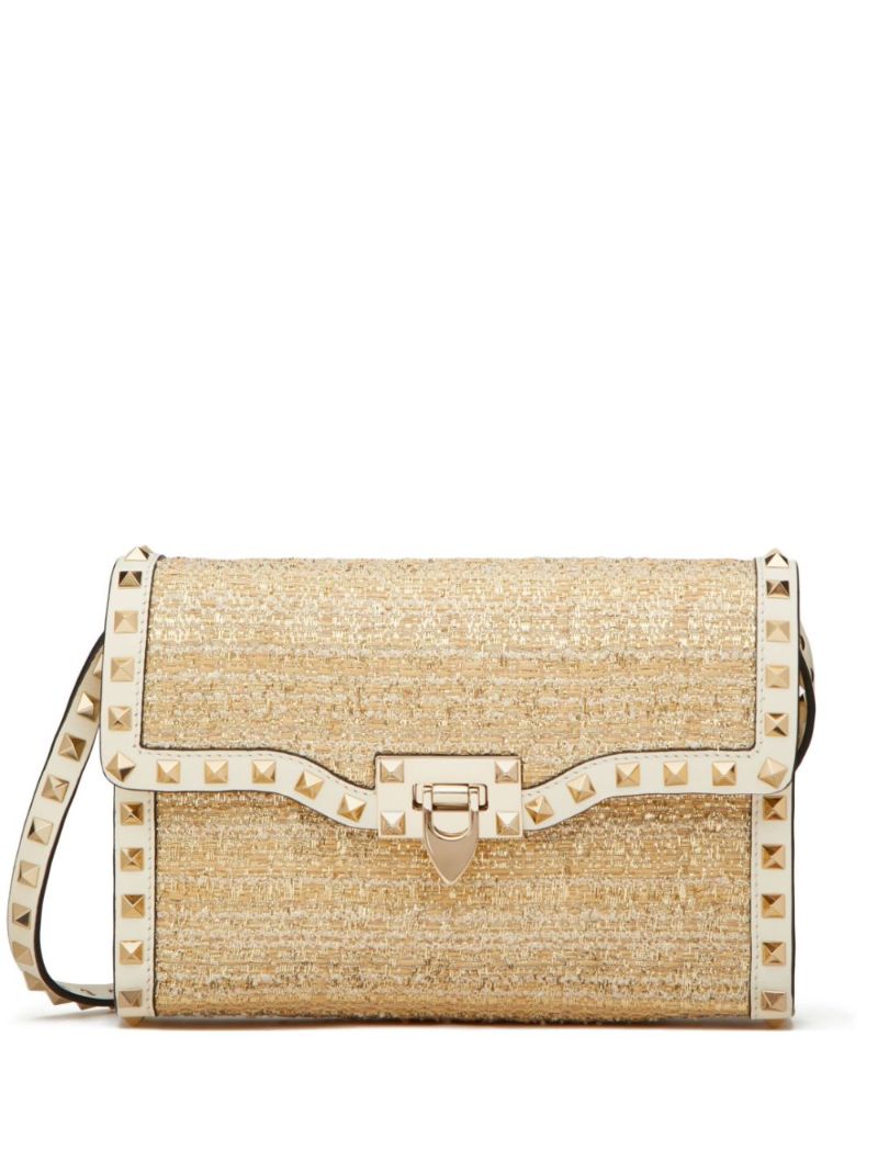 Neutral Rockstud Small Cross Body Bag