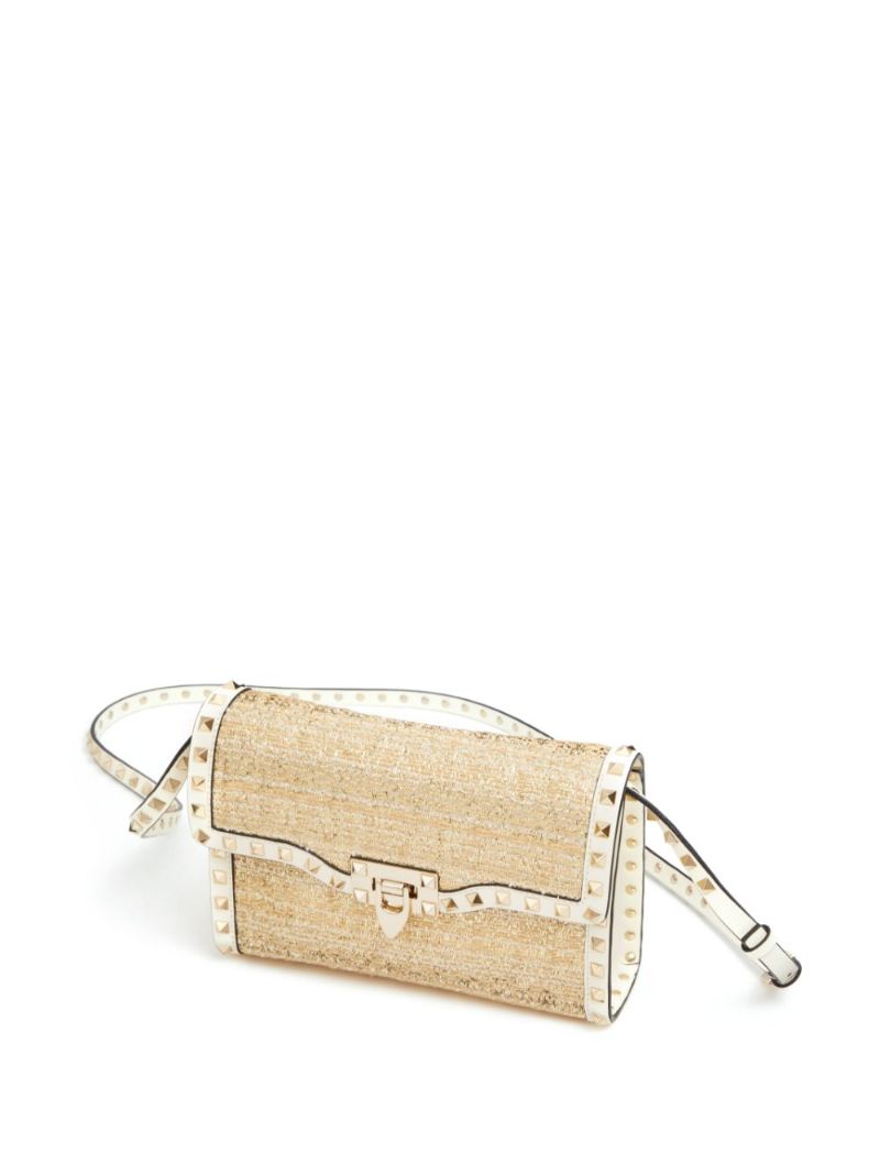 Neutral Rockstud Small Cross Body Bag