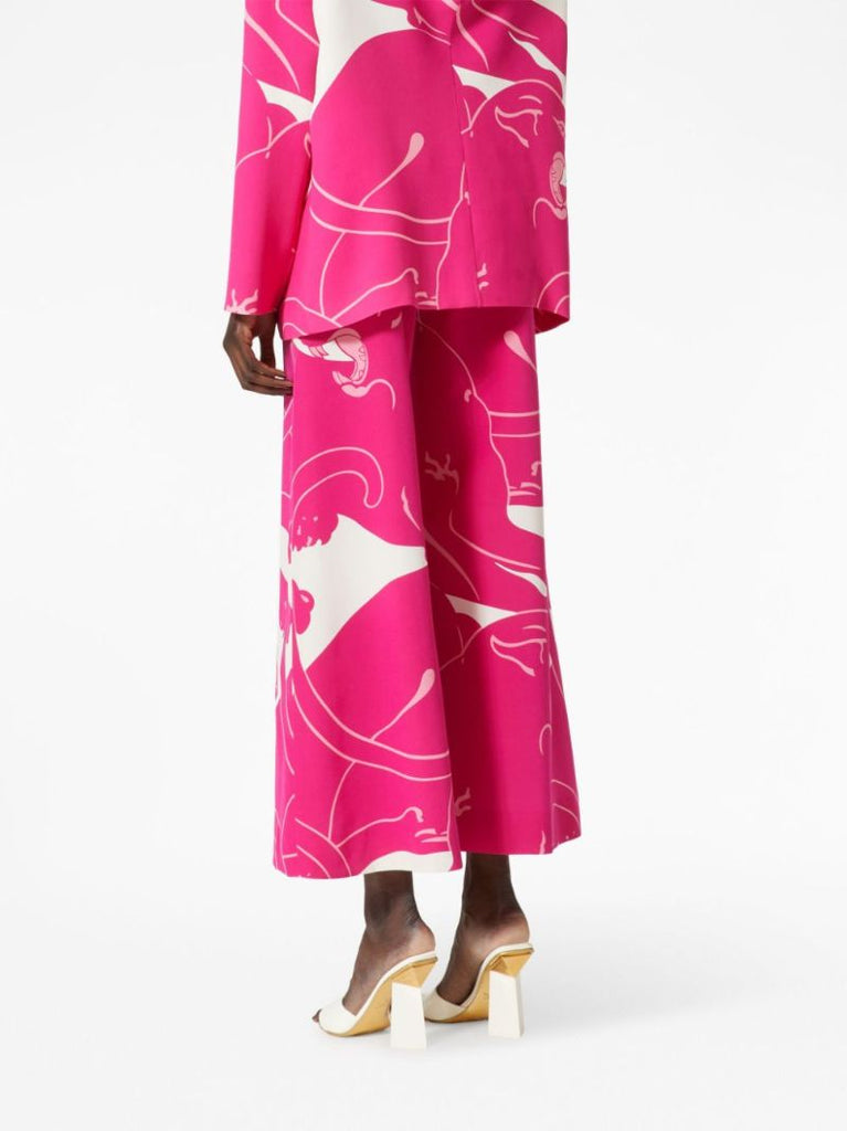 Pink Panther Silk Trousers