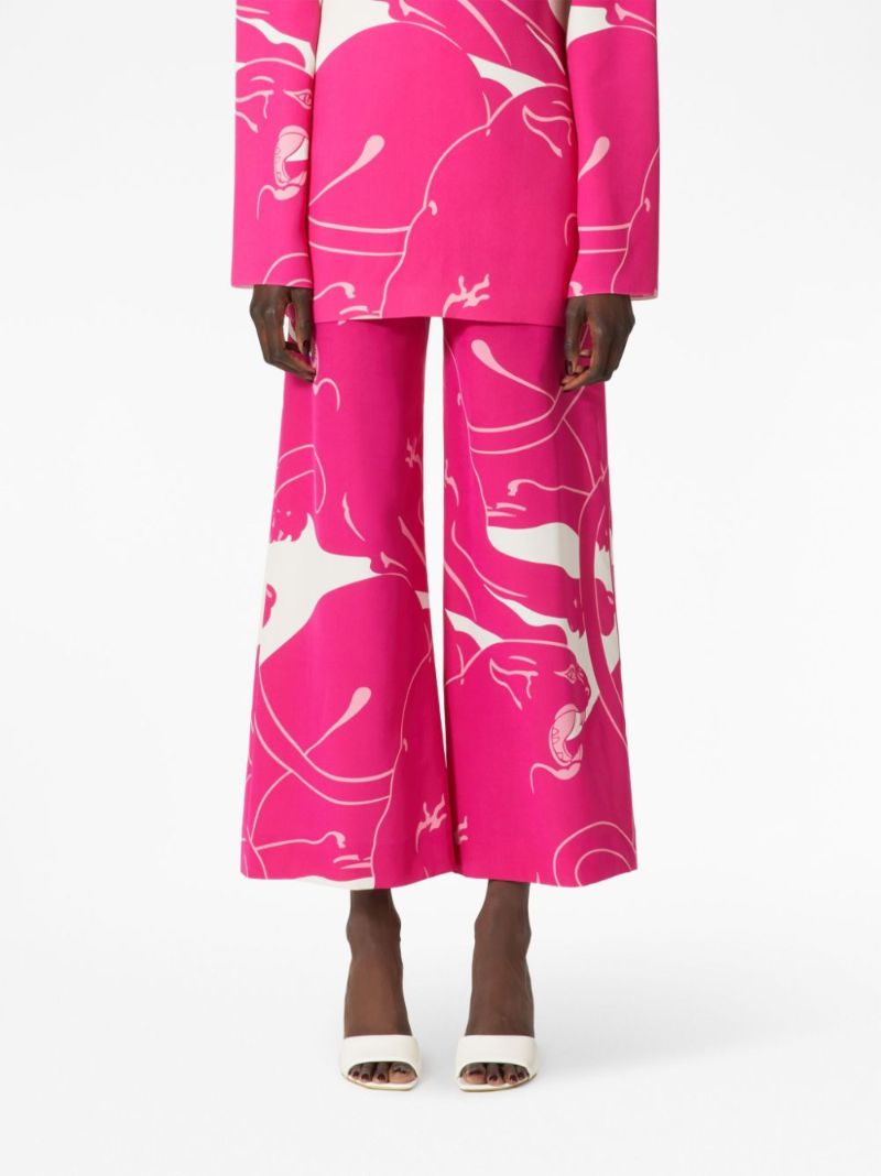 Pink Panther Silk Trousers