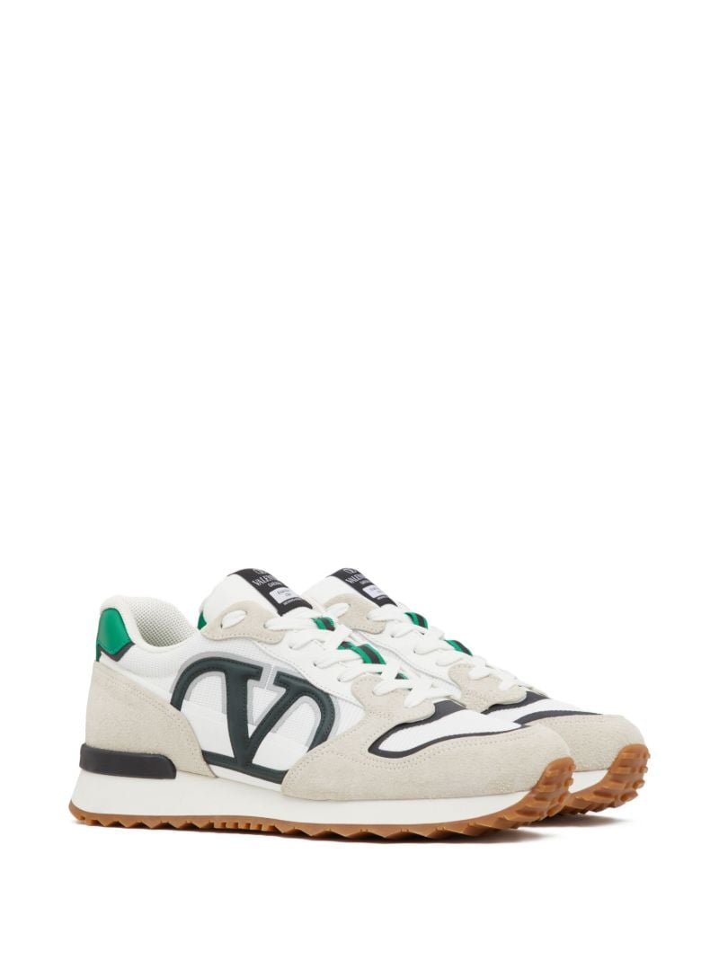 Grey Vlogo Pace Lace-up Sneakers