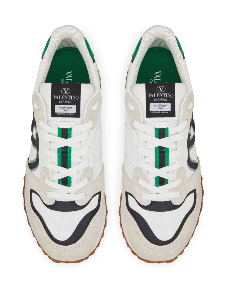 Grey Vlogo Pace Lace-up Sneakers
