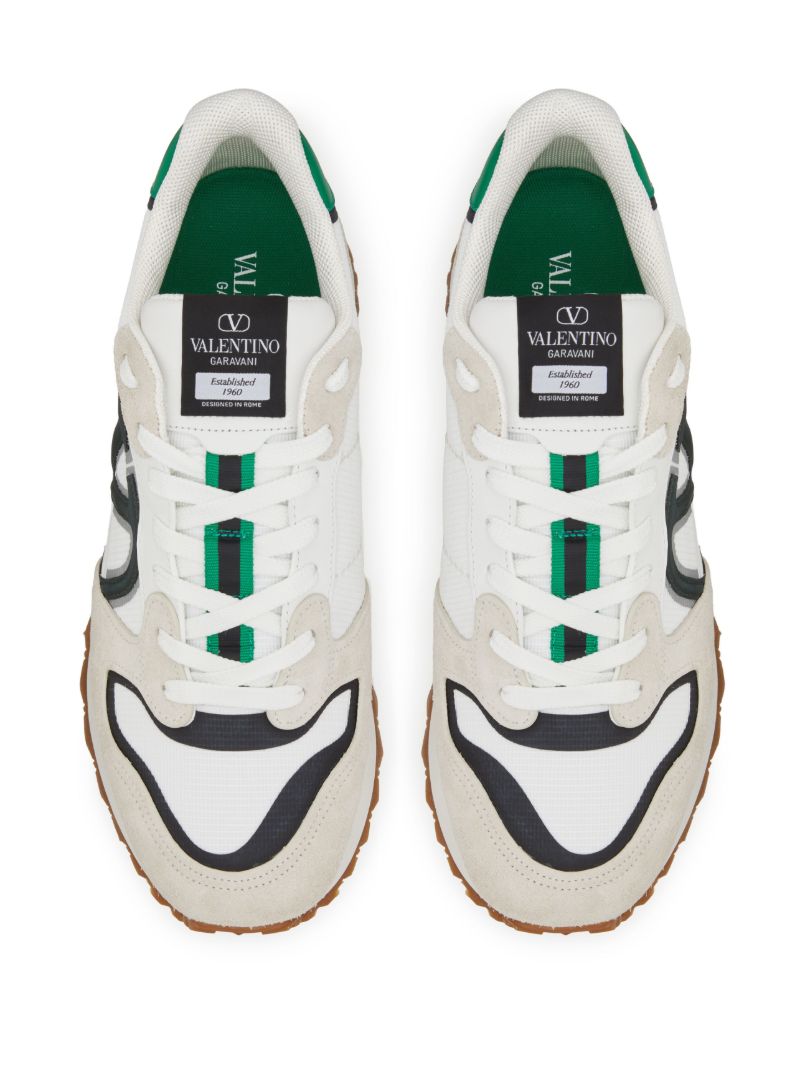 Grey Vlogo Pace Lace-up Sneakers