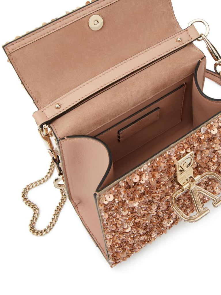 Pink Vsling Small Top Handle Bag