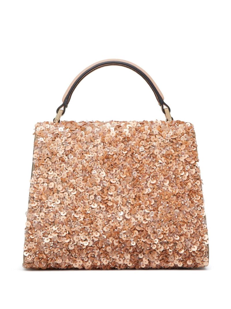 Pink Vsling Small Top Handle Bag