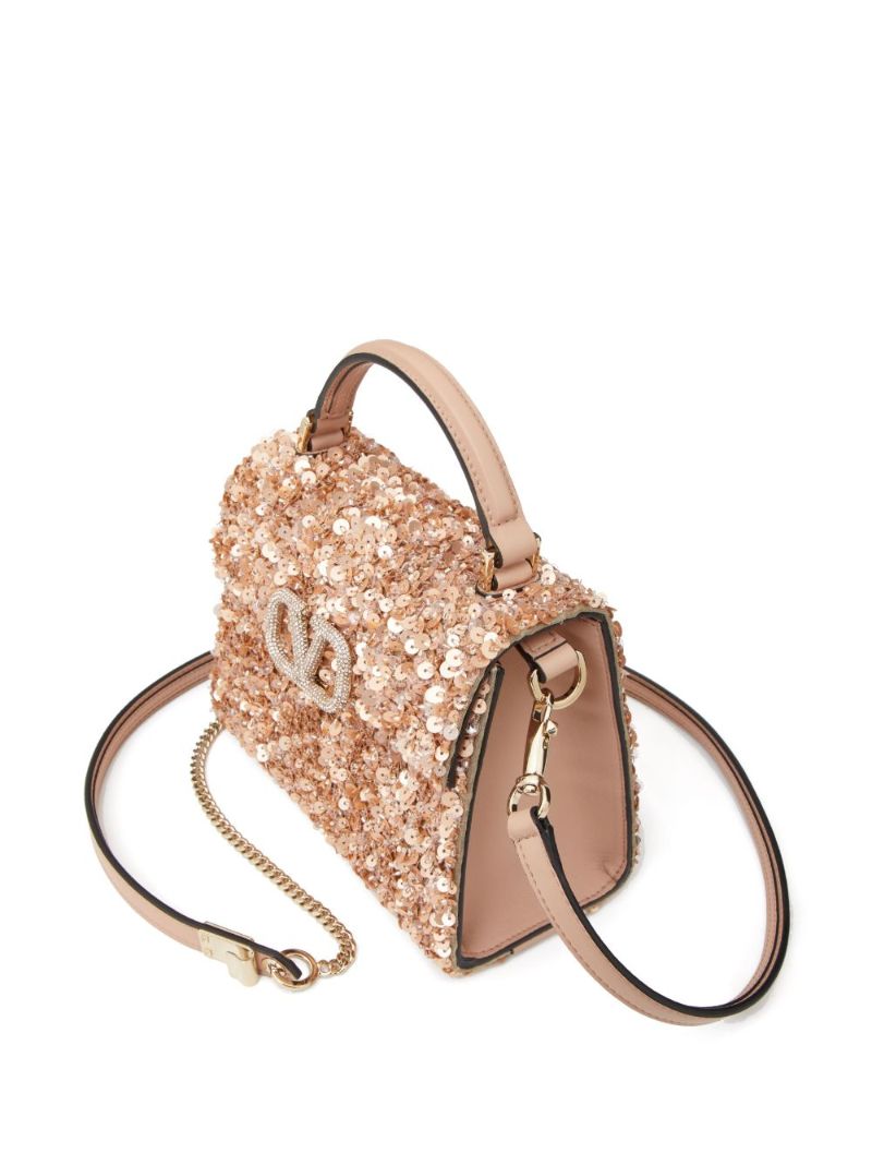 Pink Vsling Small Top Handle Bag