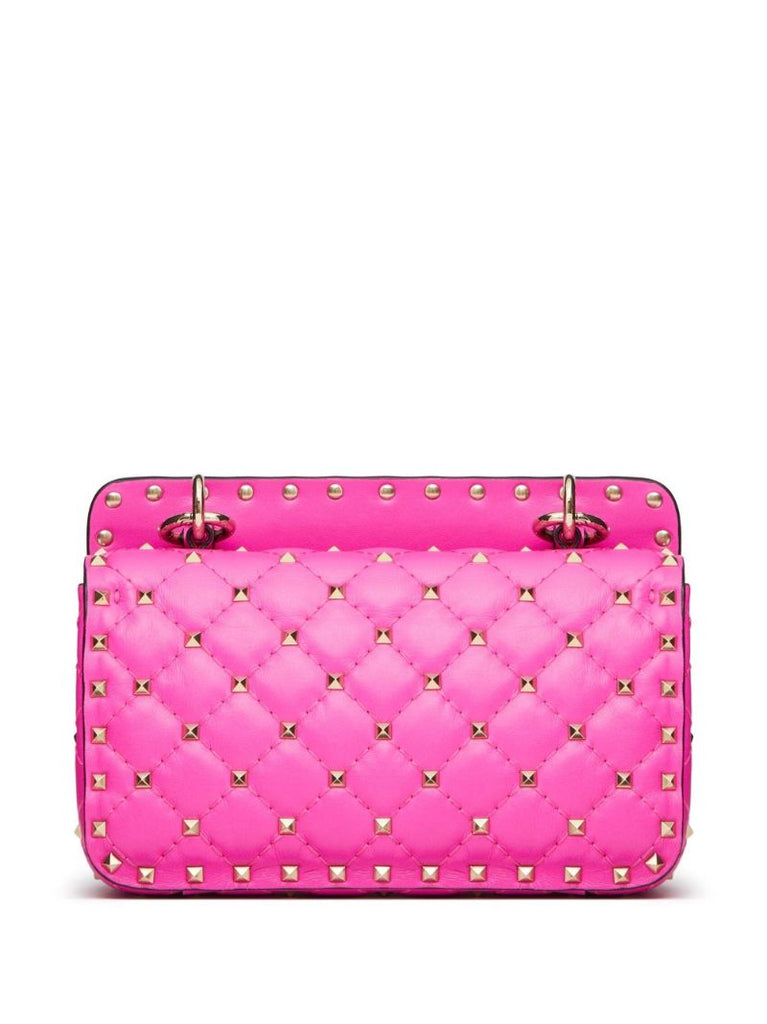 Rockstud Spike Small Leather Shoulder Bag