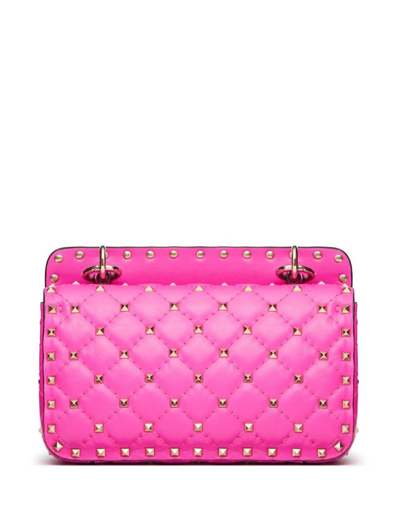 Rockstud Spike Small Leather Shoulder Bag