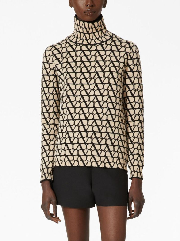 Beige Toile Iconographe Wool Sweater