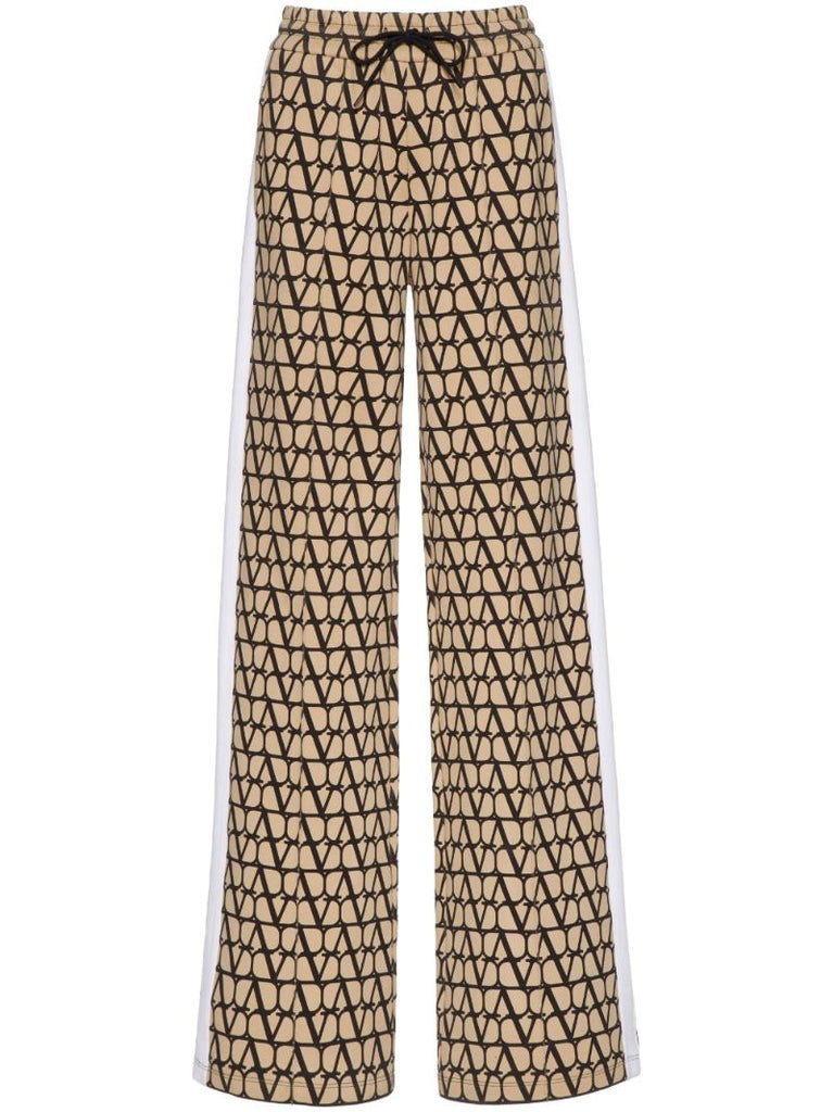 Beige Toile Iconographe Wide-leg Trousers