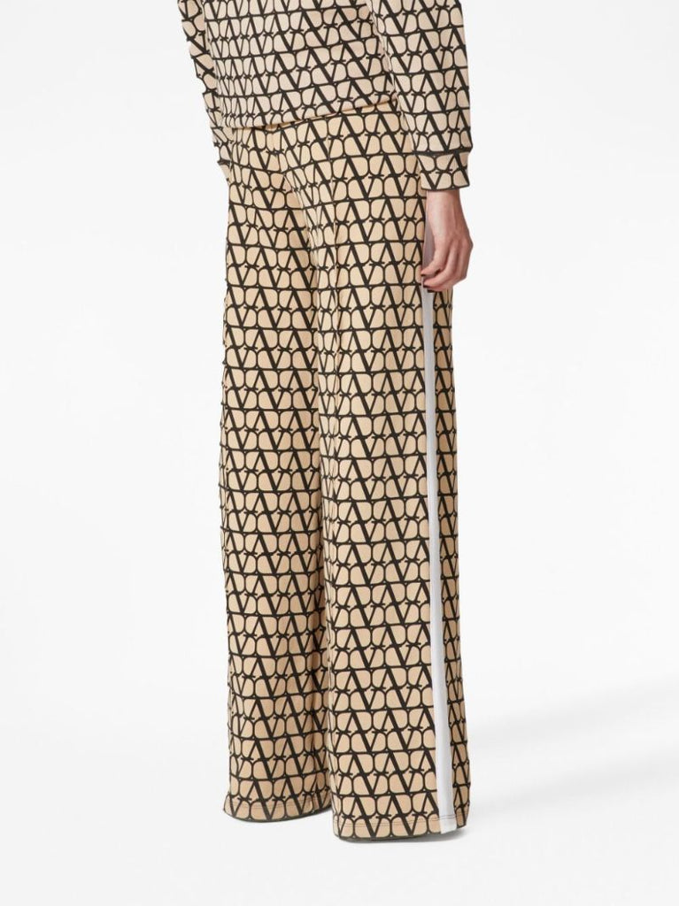 Beige Toile Iconographe Wide-leg Trousers