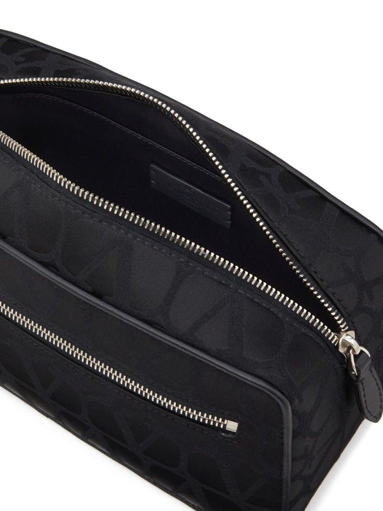 Black Toile Iconographe Wash Bag