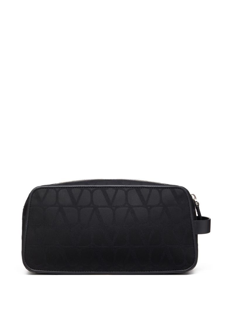 Black Toile Iconographe Wash Bag