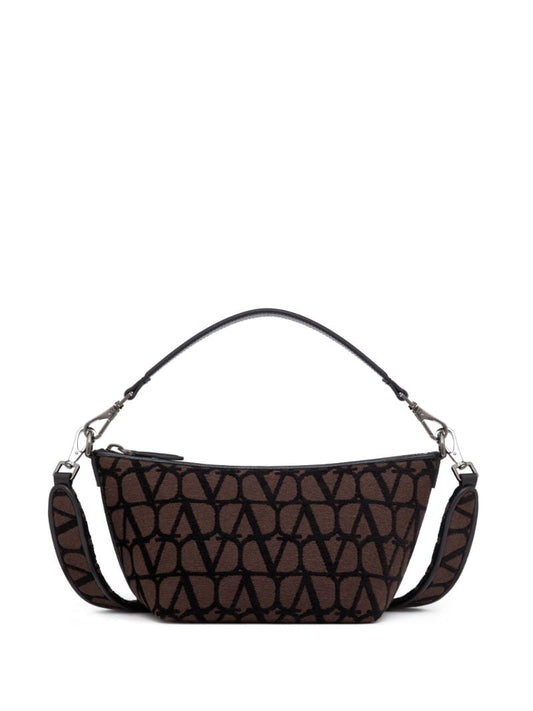Brown Toile Iconographe Shoulder Bag