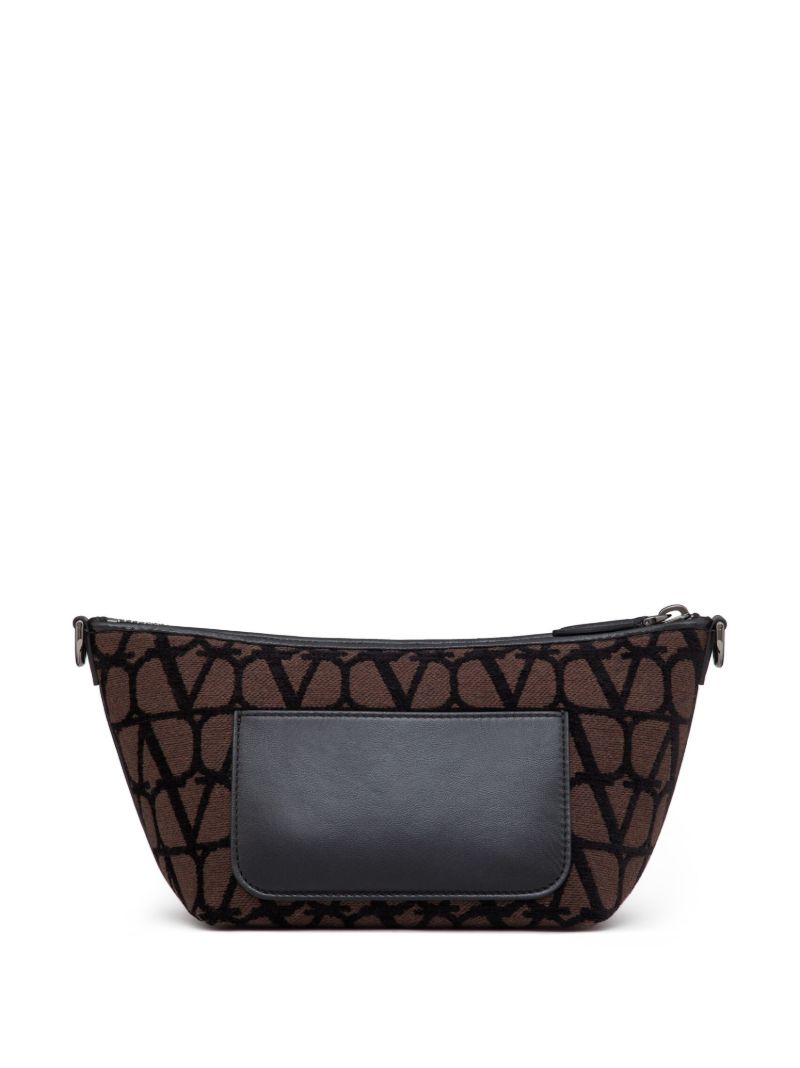 Brown Toile Iconographe Shoulder Bag