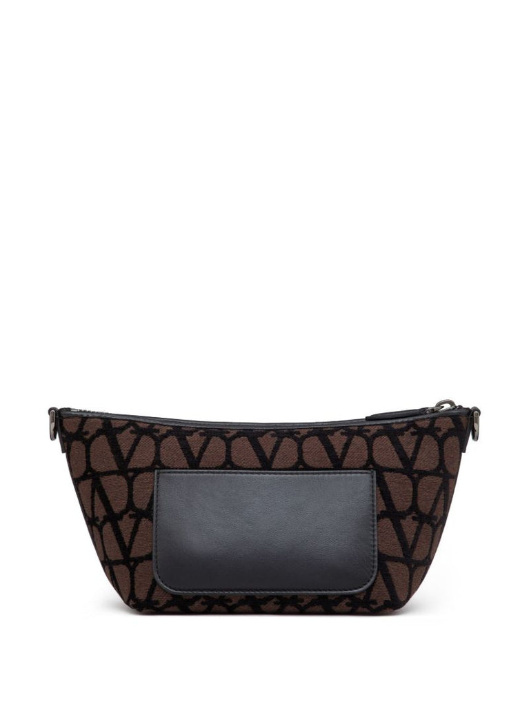 Brown Toile Iconographe Shoulder Bag