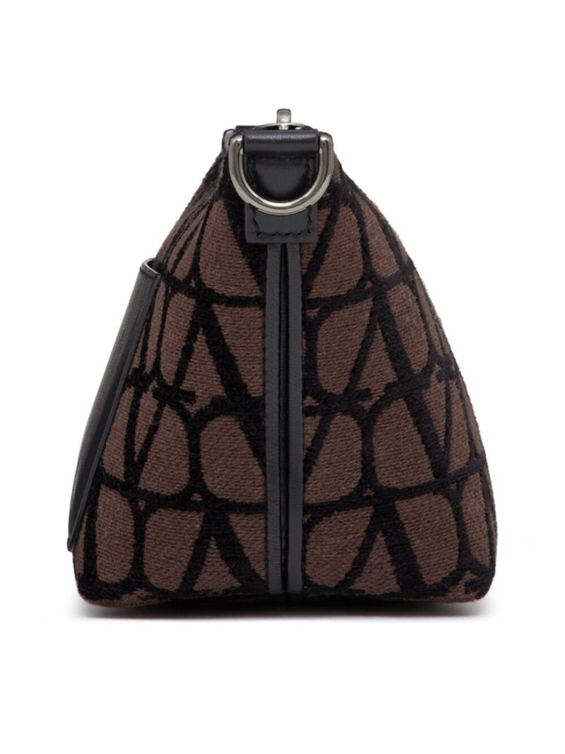Brown Toile Iconographe Shoulder Bag