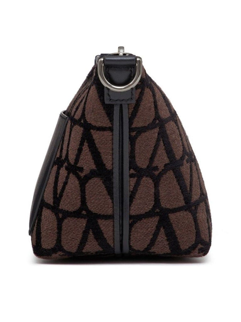 Brown Toile Iconographe Shoulder Bag