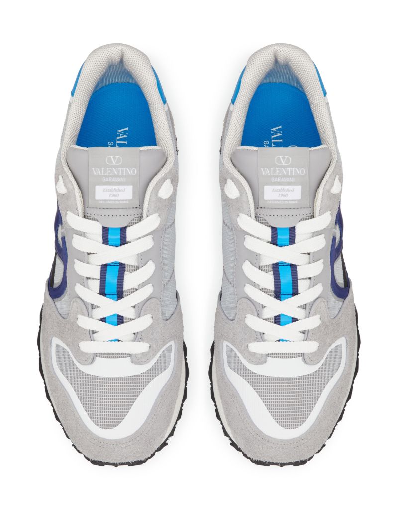 Grey Vlogo Pace Lace-up Sneakers