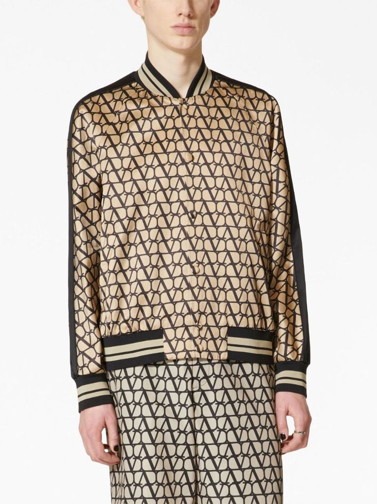 Neutral Toile Iconographe Satin Jacket