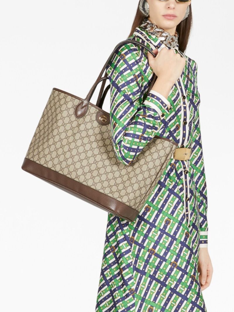 Brown Ophelia Medium Tote Bag