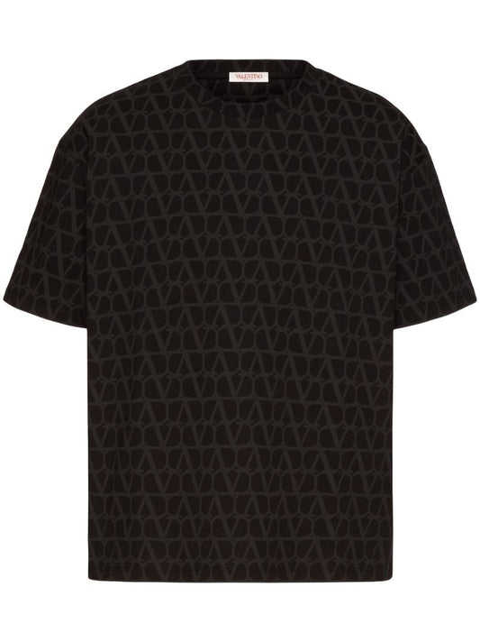 Black Toile Iconographe Cotton T-shirt