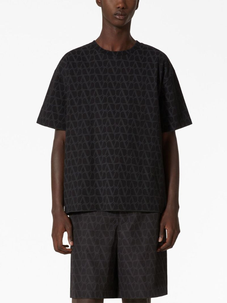 Black Toile Iconographe Cotton T-shirt