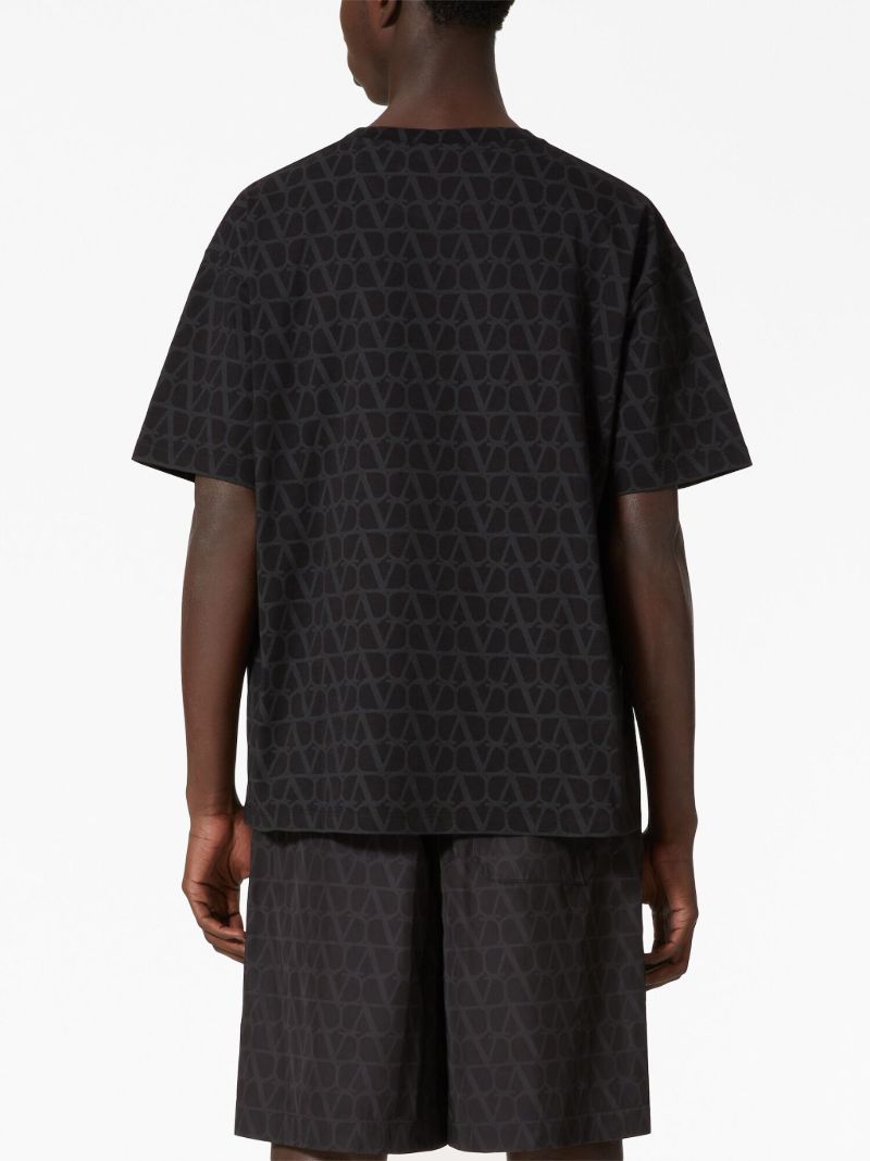 Black Toile Iconographe Cotton T-shirt