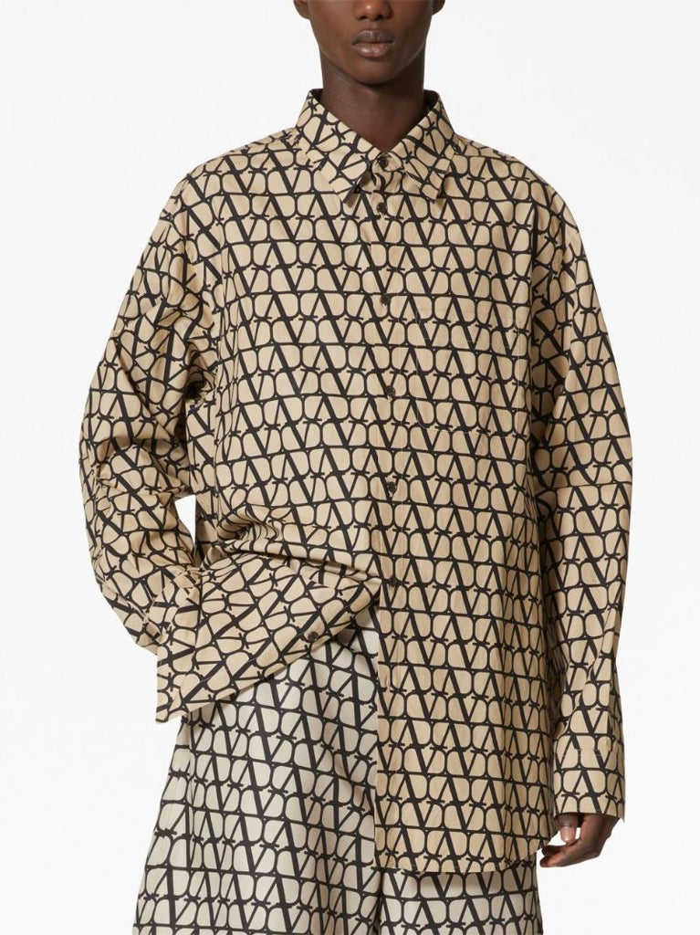 Neutral Toile Iconographe-print Cotton Shirt